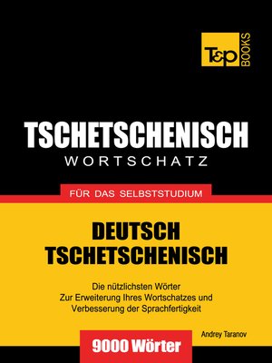 cover image of Deutsch-Tschetschenischer Wortschatz für das Selbststudium